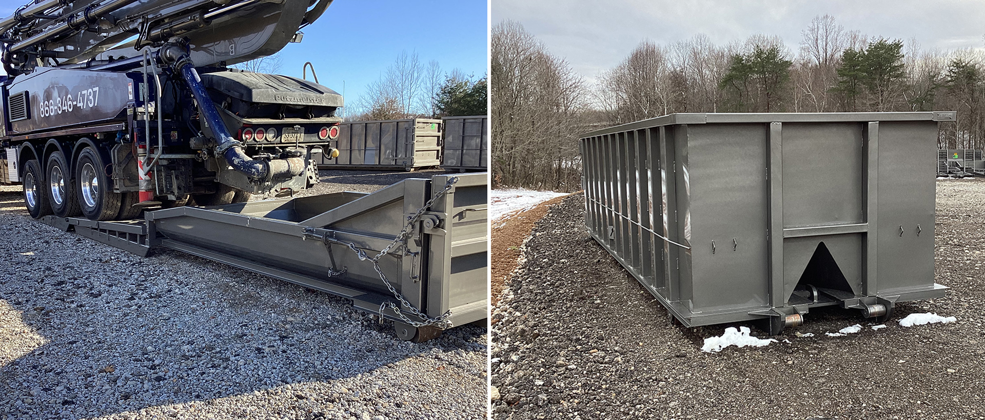 Concrete Slurry Disposal | Roll-Off Dumpsters